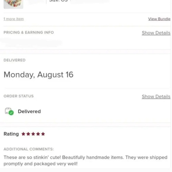 Liberty of London Art Fabric Scrunchie Black White Capel Floral Cottagecore - Picture 6 of 11